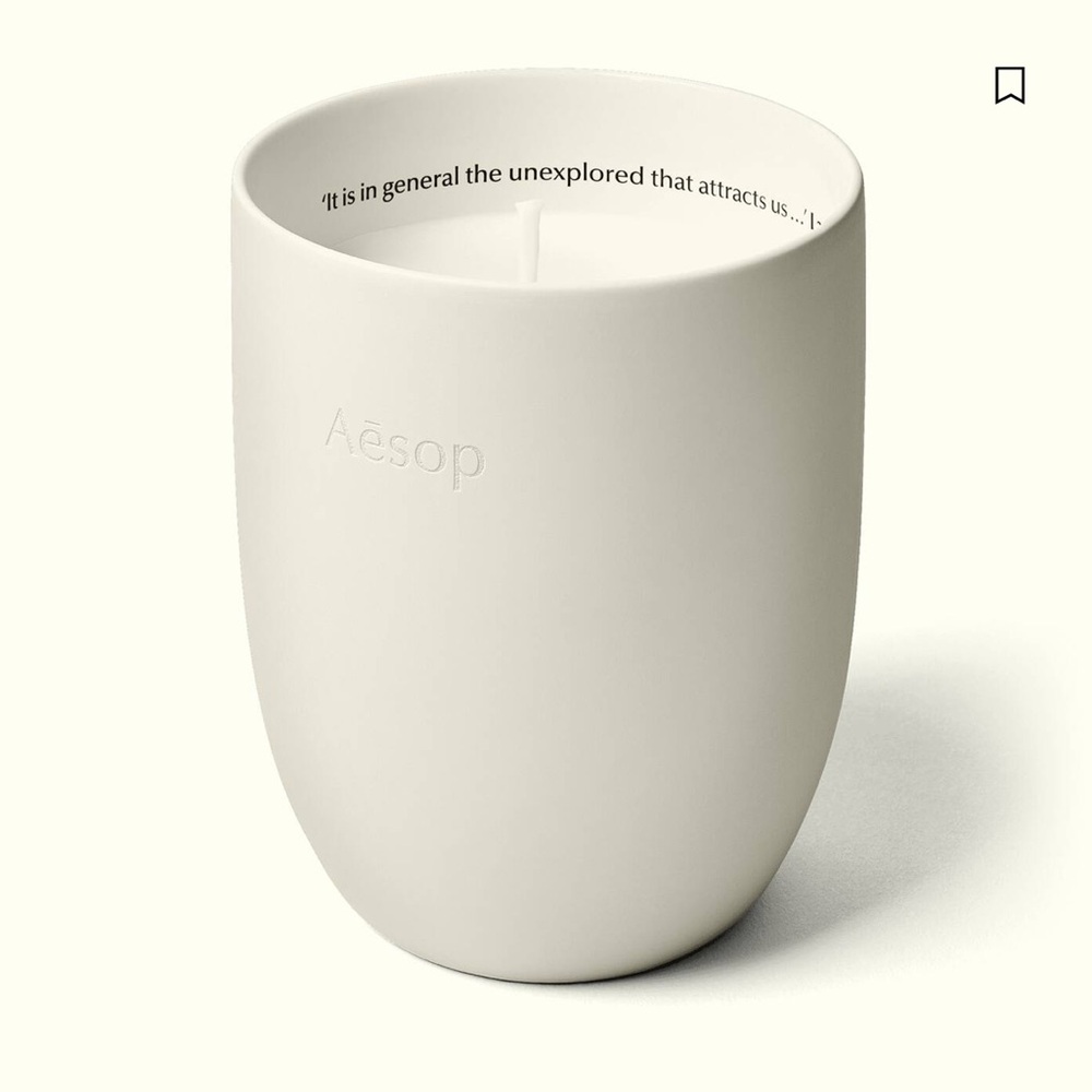 Aesop candle